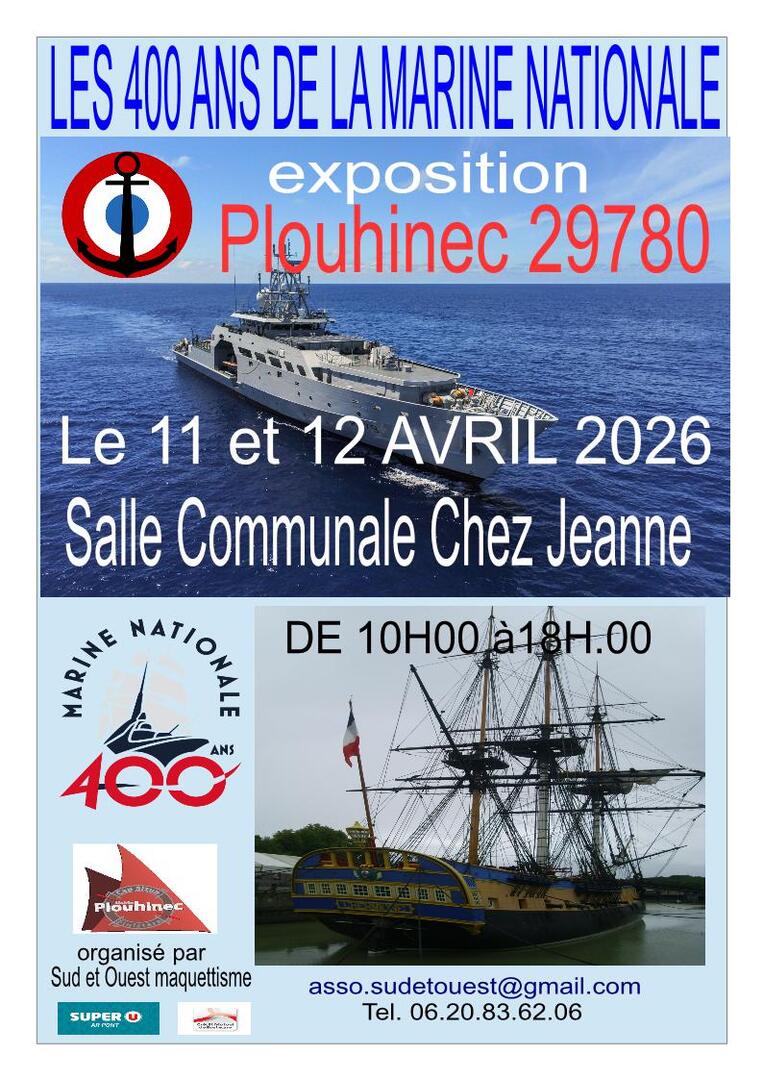 affiche 400 ans de la Marine Nationale