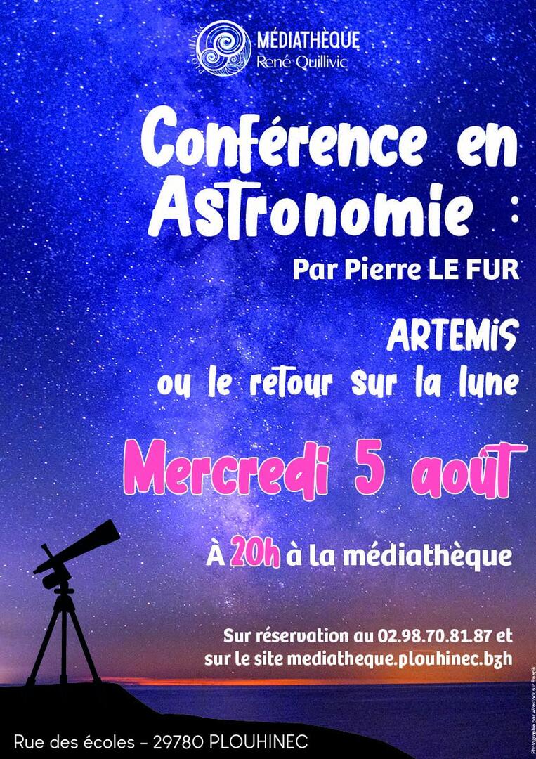 Conférence en astronomie