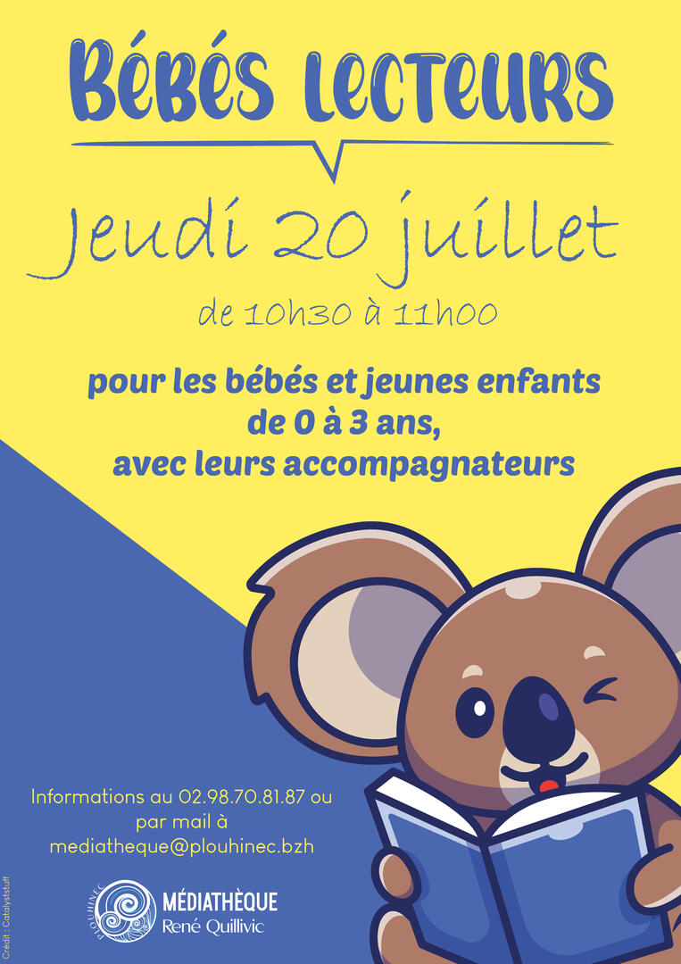 affiche bébés lecteurs 20 juillet