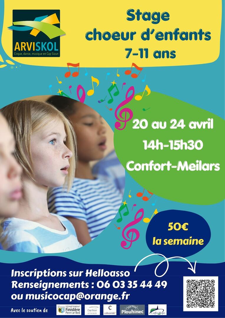 Affiche choeur d'enfants 04-26