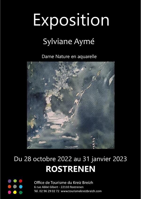 affiche exposition automne 2022 - Rostrenen