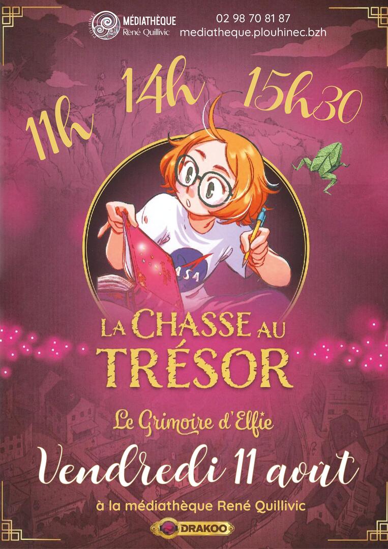 affiche grimoire d'elfie 11 aout