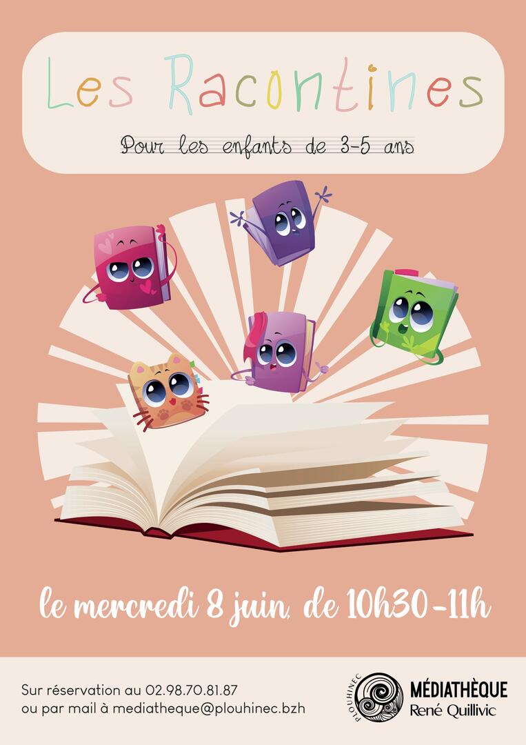 affiche racontines 8 juin