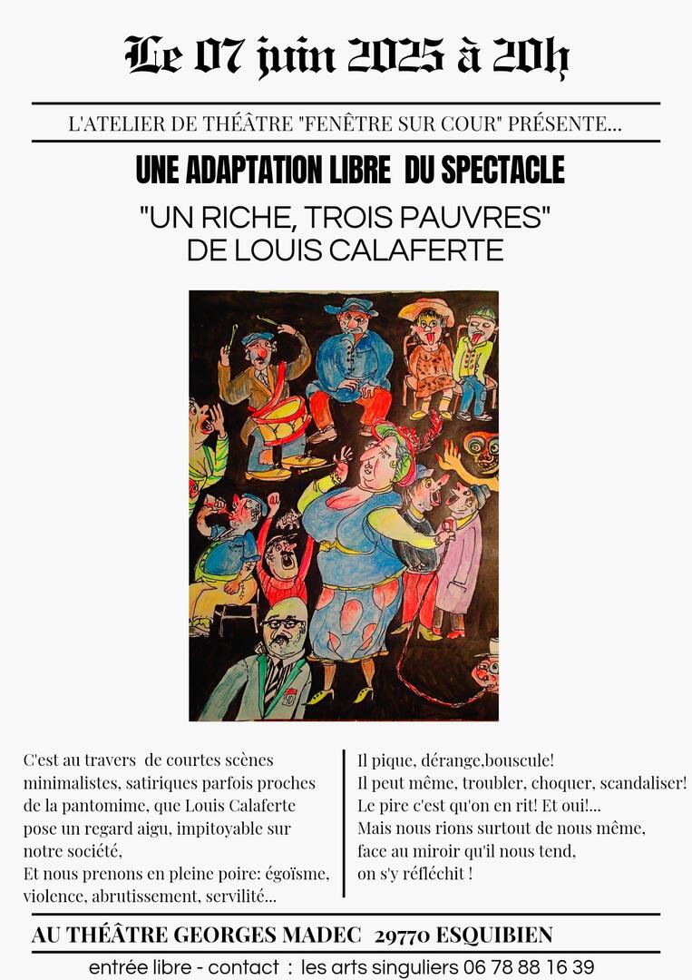 Affiche spectacle