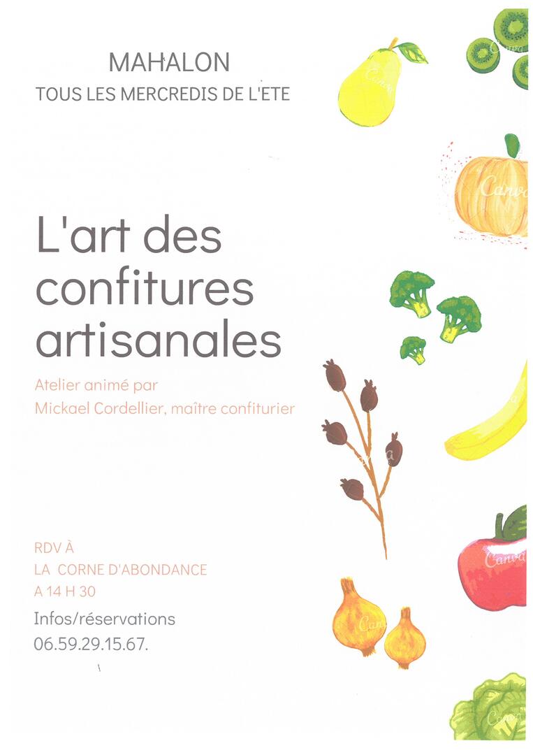 atelier confitures