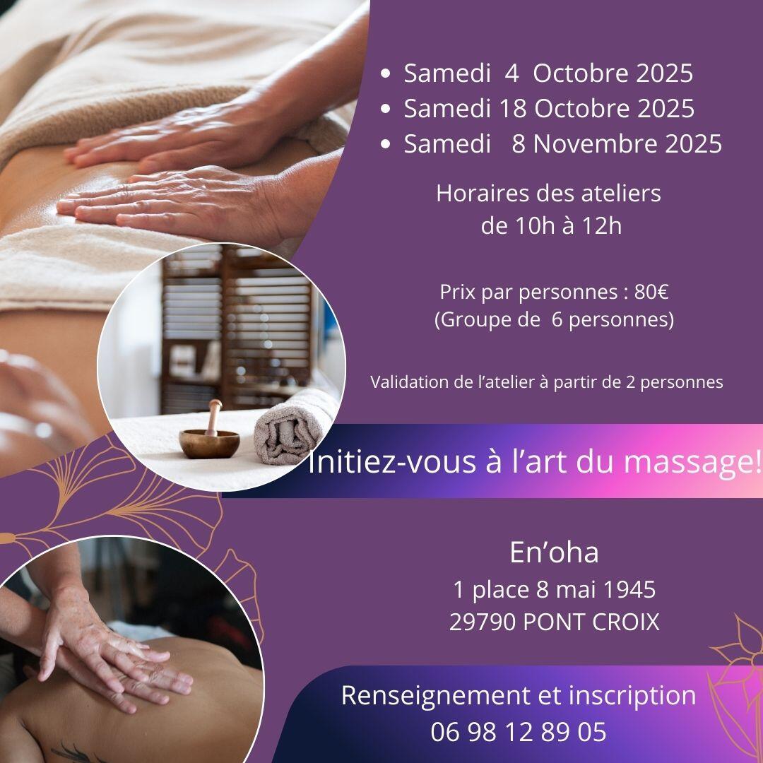 atelier initiation massage