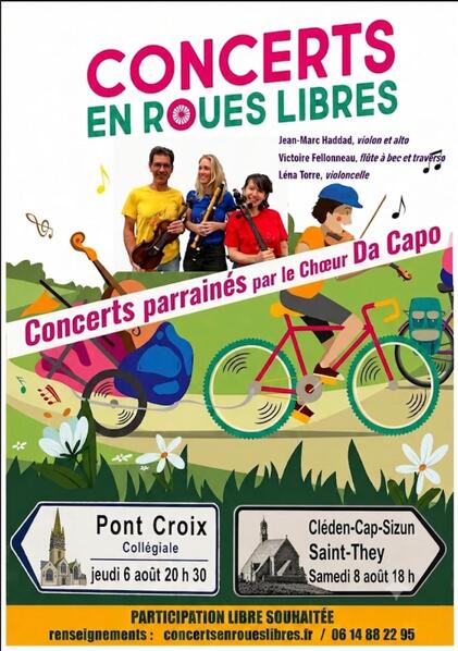 concerts en roue libre