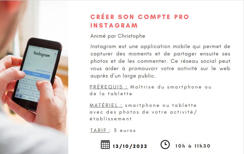 créer son compte insta