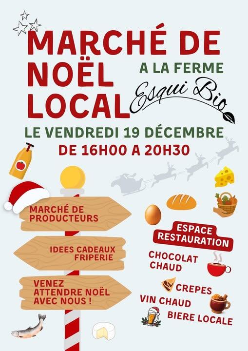Marché de Noël à la ferme ESQUIBIO