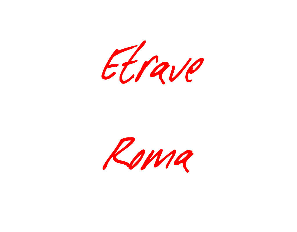 L'Etrave ROma