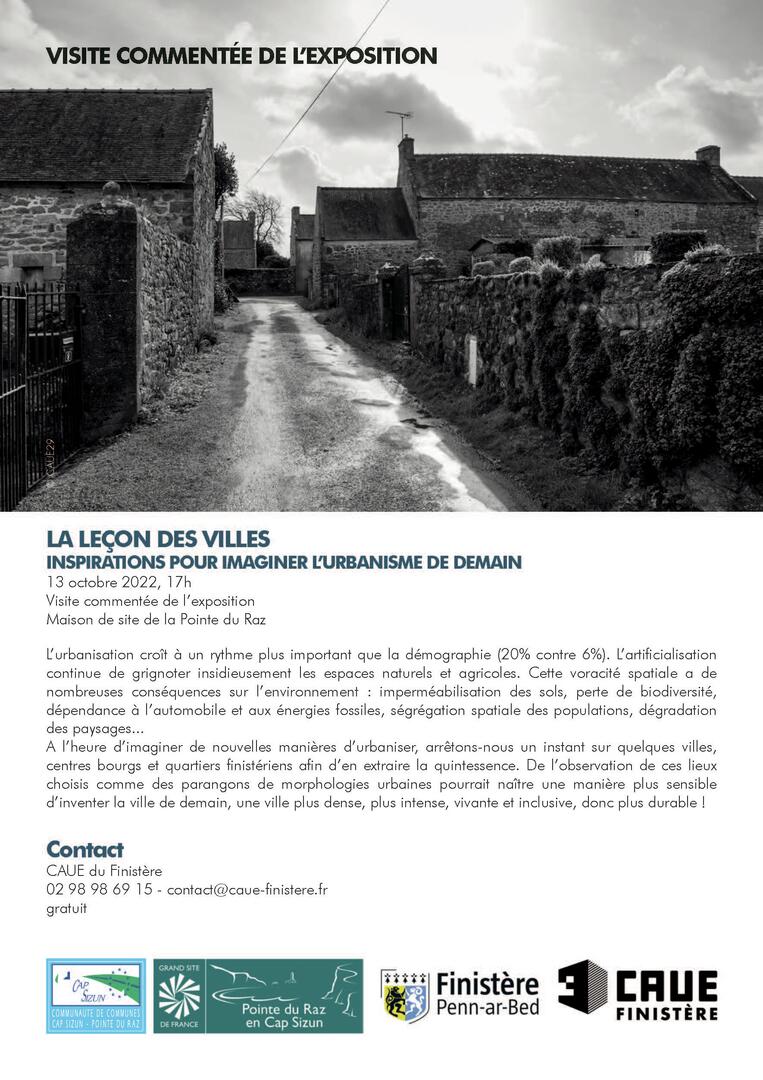 Visite commentée de l'exposition La leçon des villes