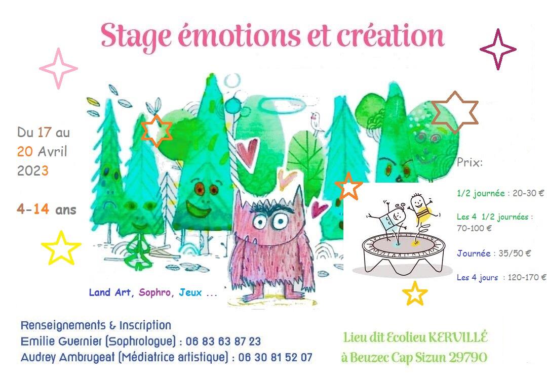flyer Stage Pâques 2023