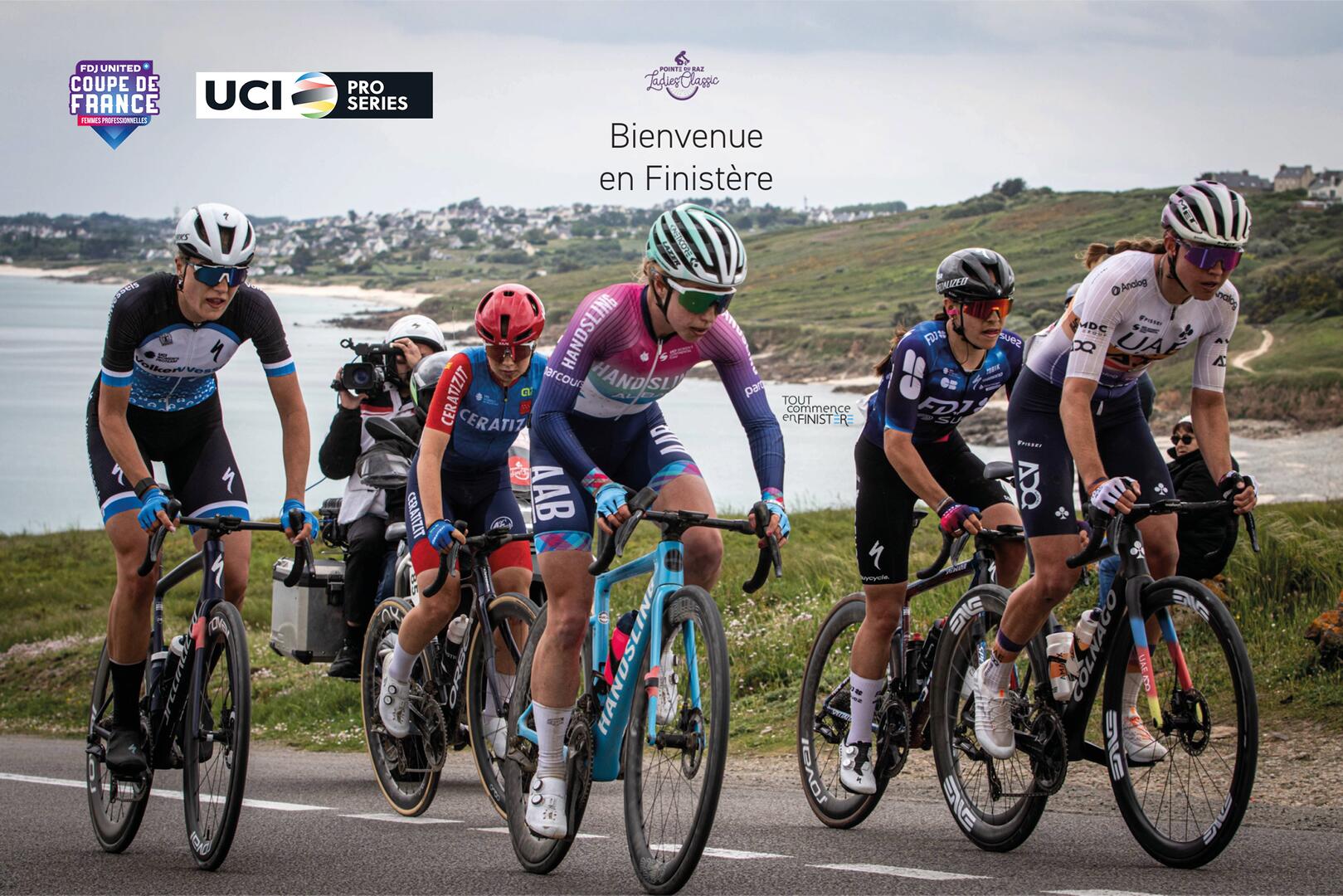 Compétition de cyclisme féminin "Pointe du Raz Ladies Classic"