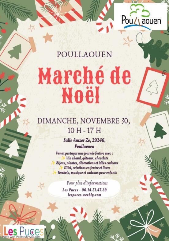 marché de noël poullaouen 30 nov