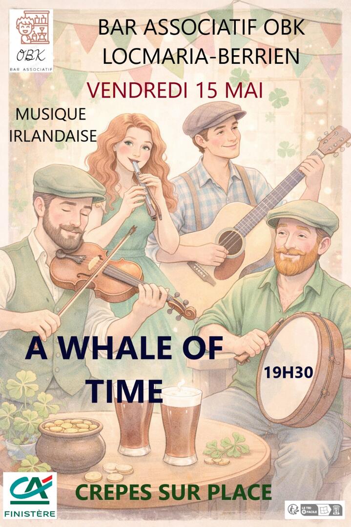 obk a whale of time 15 mai
