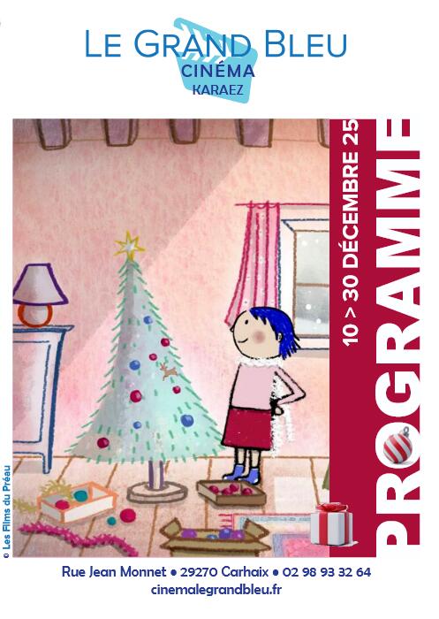 page de garde ciné du 10 au 30 décembre