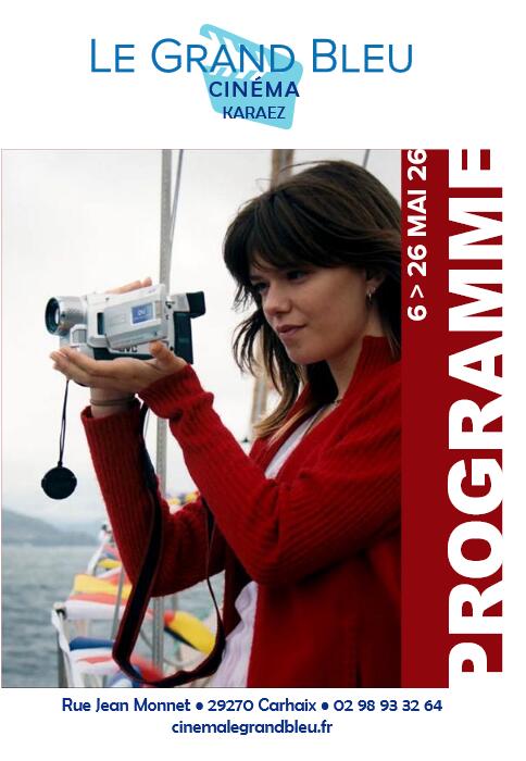 page de garde ciné du 6 au 26 mai