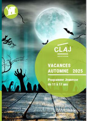 page de garde vacances d'automne 11 17 ans