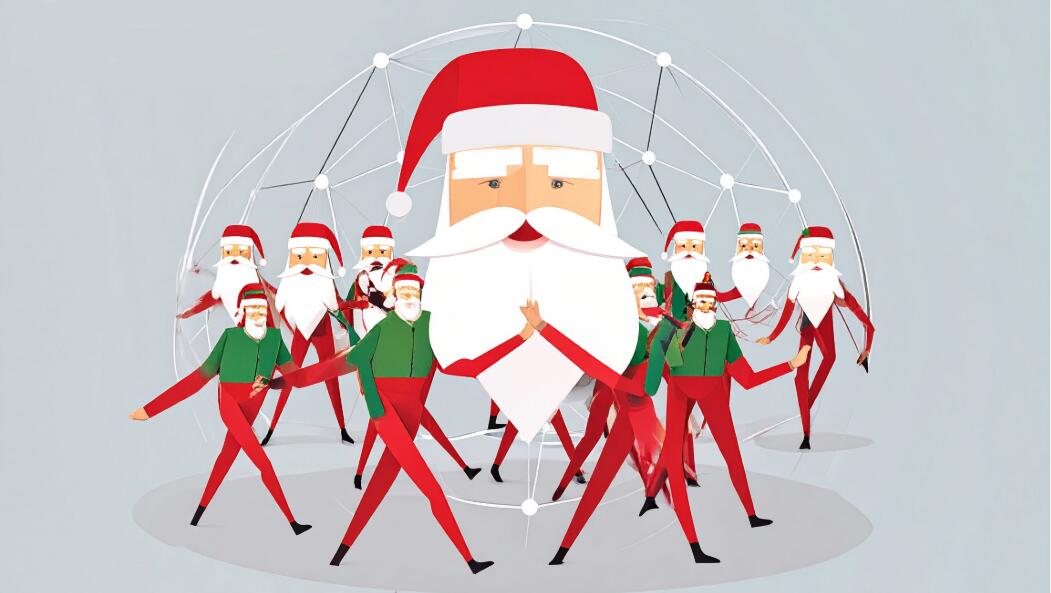 Grande parade du Père Noël à Audierne