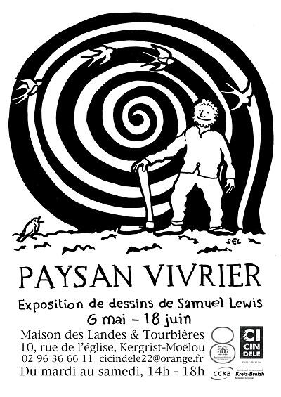 paysan vivrier affiche cicindele -petite