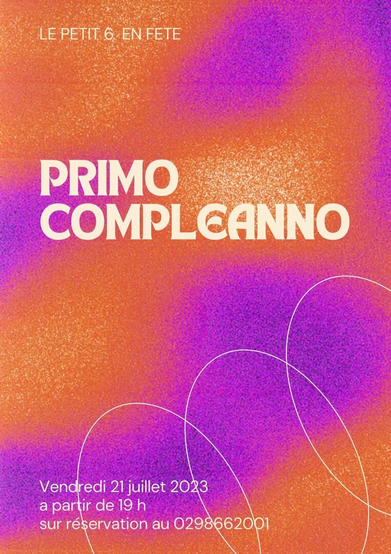 primo campleanno