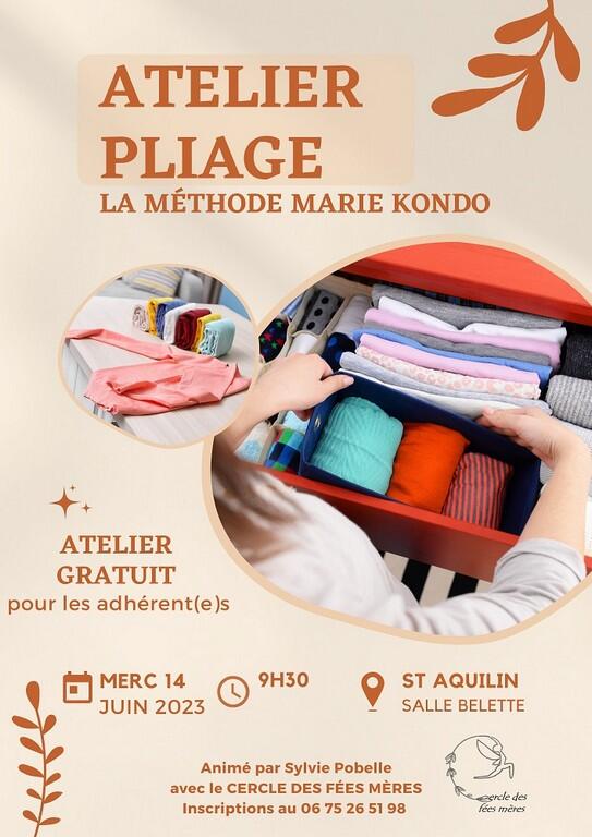 14 juin st aquilin atelier pliage