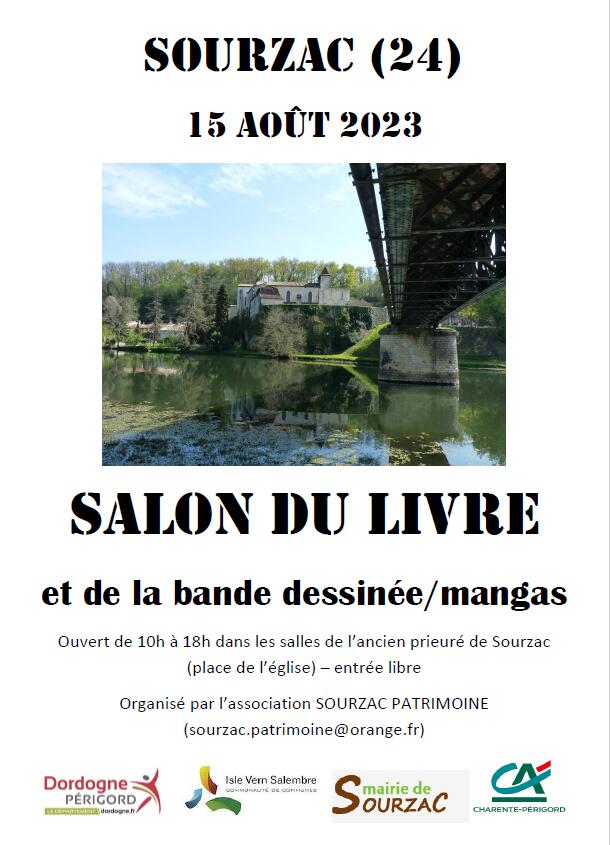 15 août salon du livre sourzac