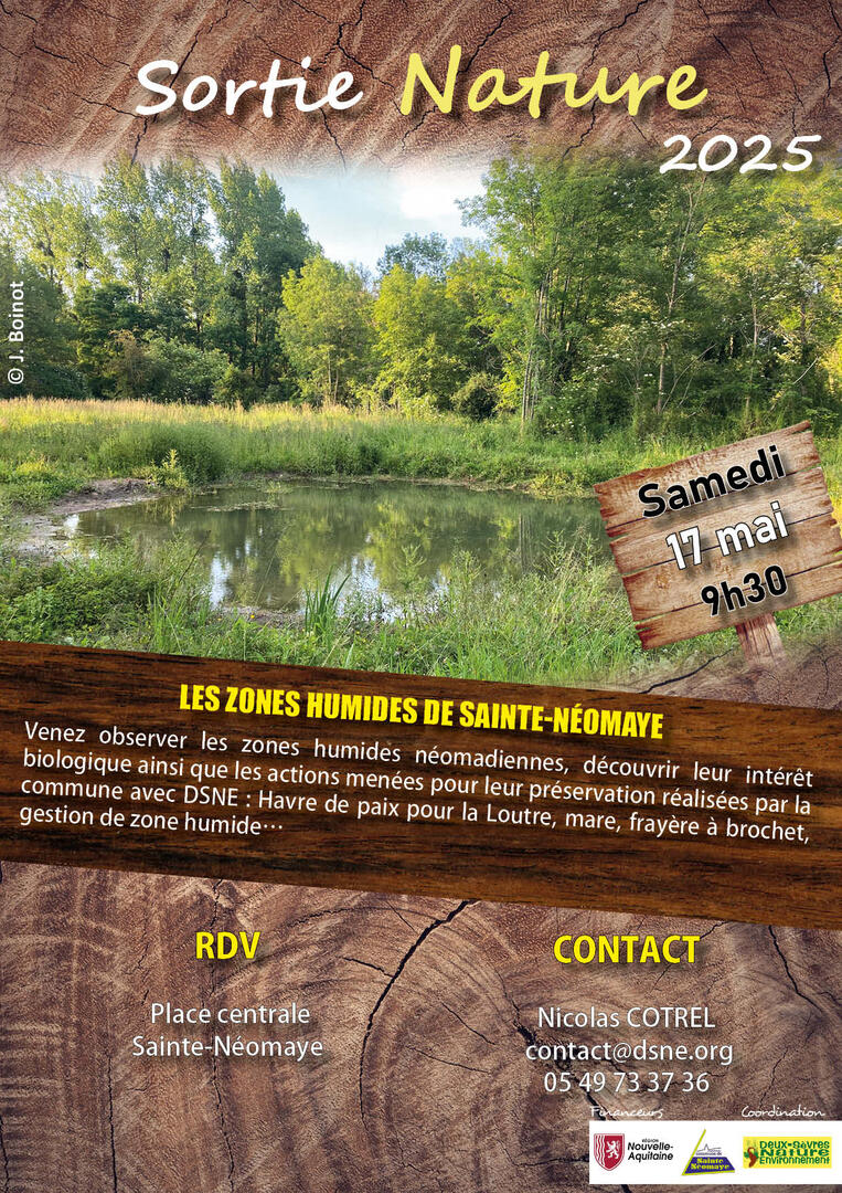 Les zones humides de Sainte-Néomaye