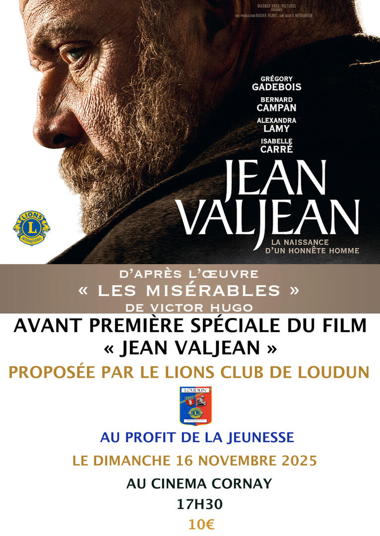 AVANT PREMIERE JEAN VALJEAN