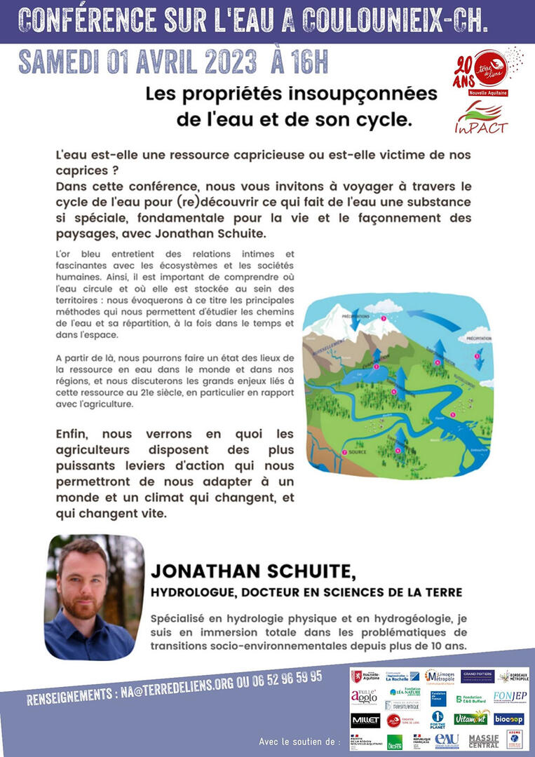 Conférence sur l'eau