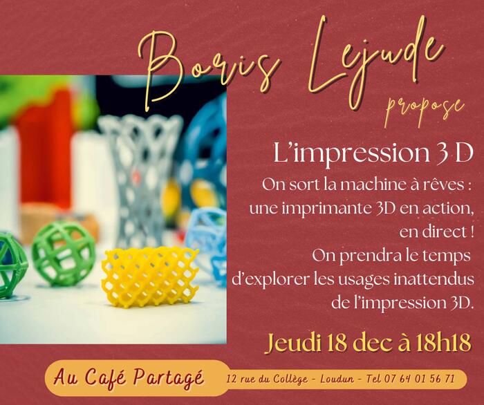 L'impression 3D