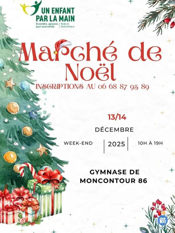 Marché Noël Moncontour
