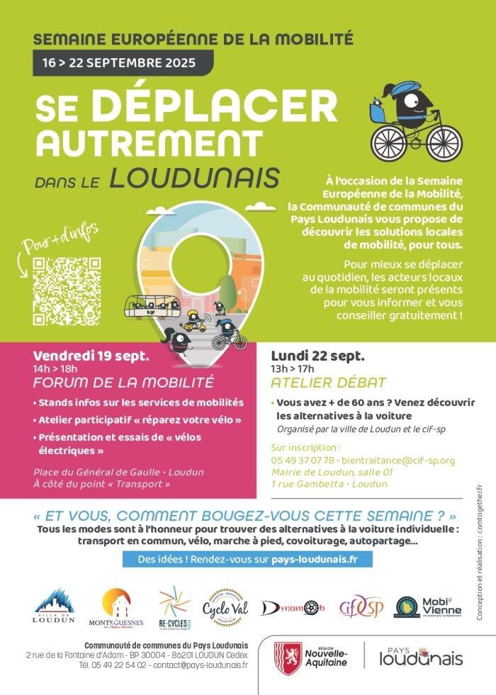 Semaine de la Mobilité dans le Loudunais
