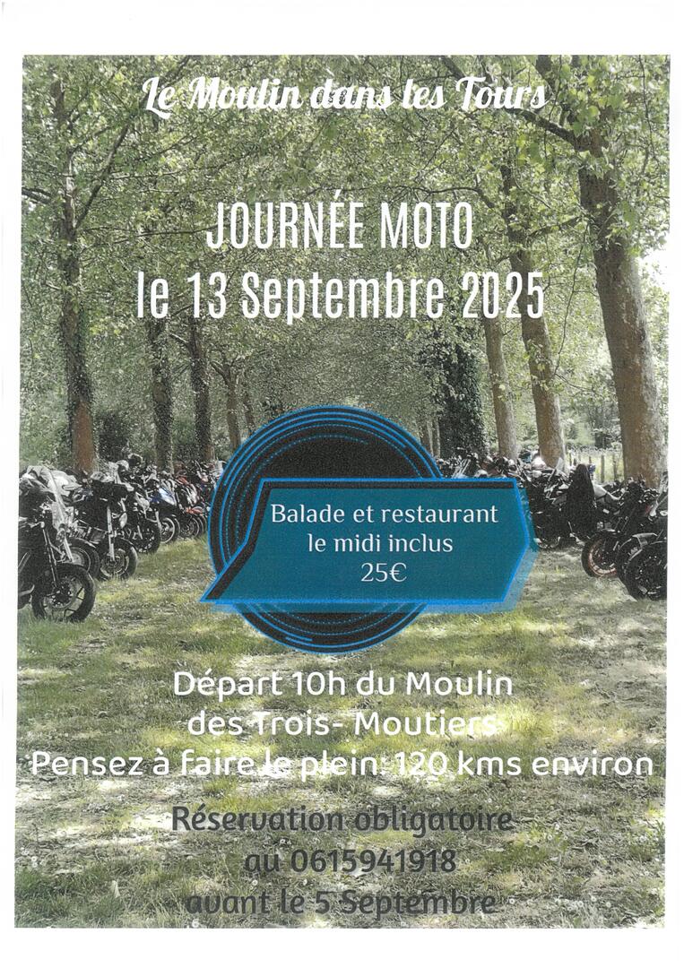 Sortie motos