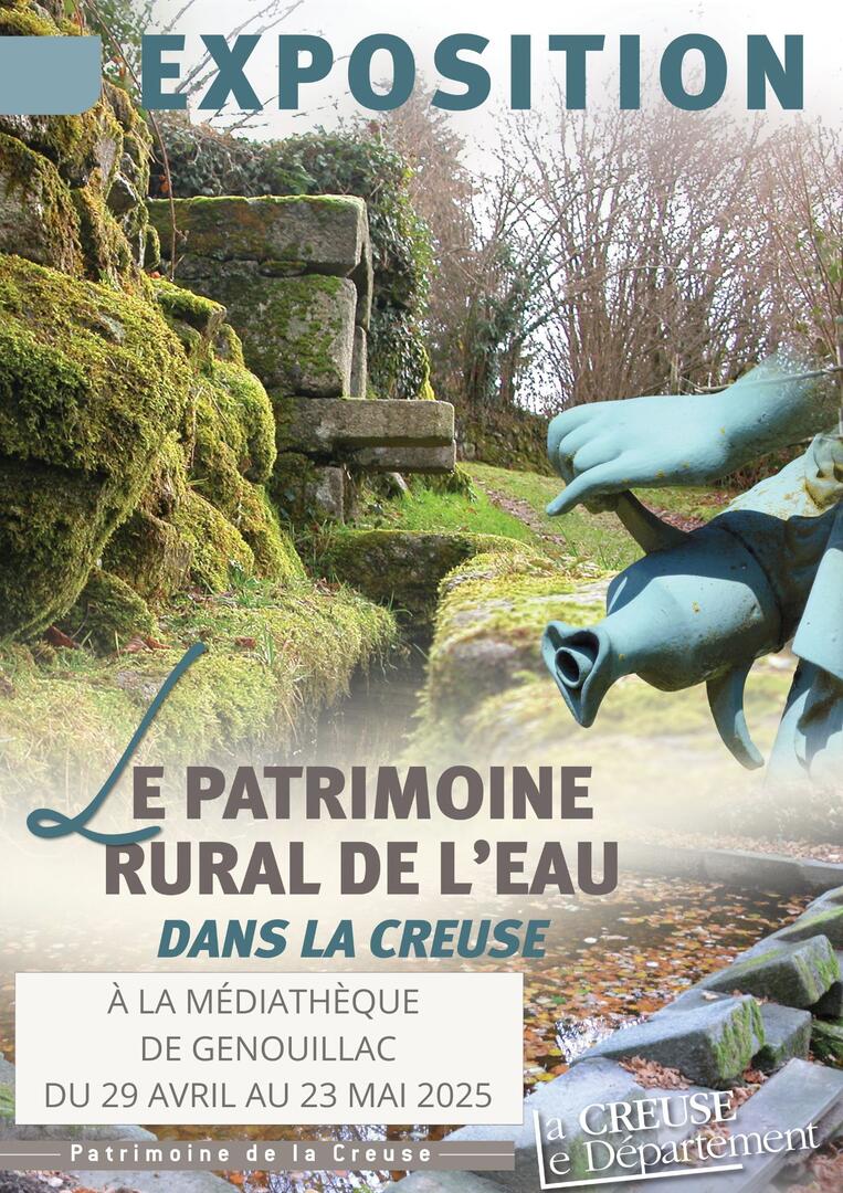 à la médiathèque de Genouillac du 4 mars au 25 avril 2025 - 1
