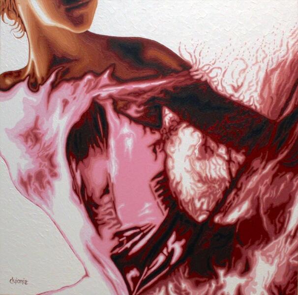 danseuse Noel-100x100cm-livegal