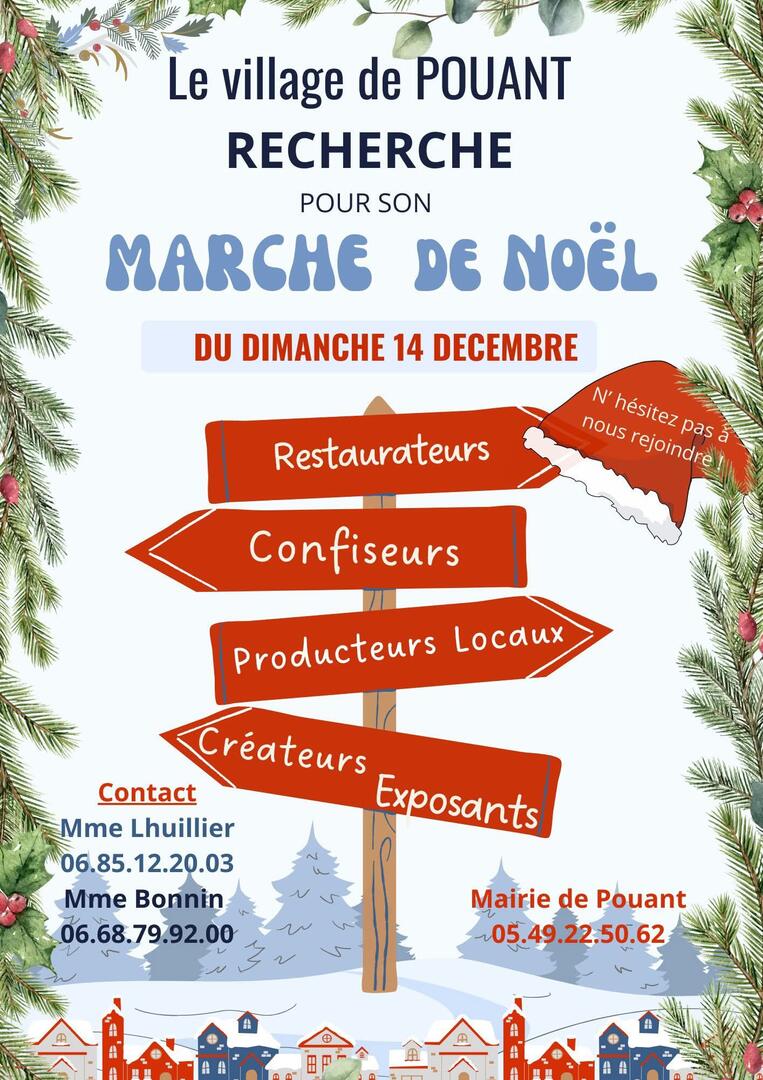 marché de noel Pouant