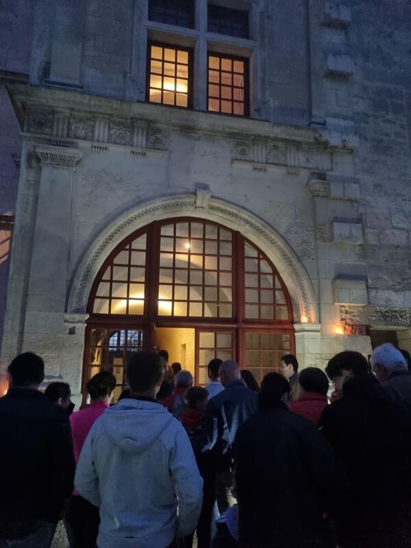 nocturne château de Bourdeilles