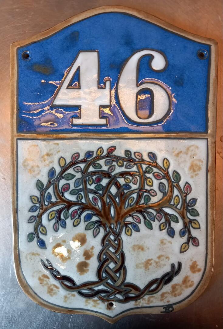 plaque atelier du potier