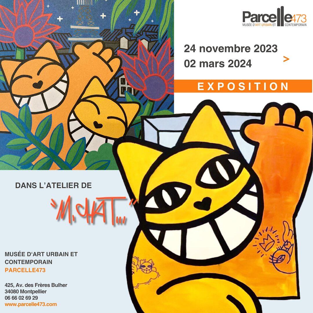 EXPOSITION « DANS L’ATELIER DE M.CHAT »