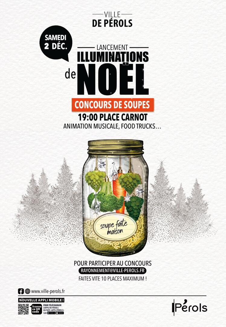 MARCHÉ DE NOËL ET ILLUMINATIONS- PÉROLS