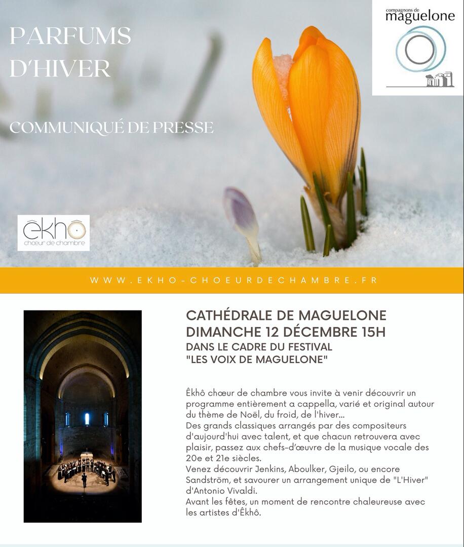 2021-12-12 Concerts du Choeur de Chambre EKHO