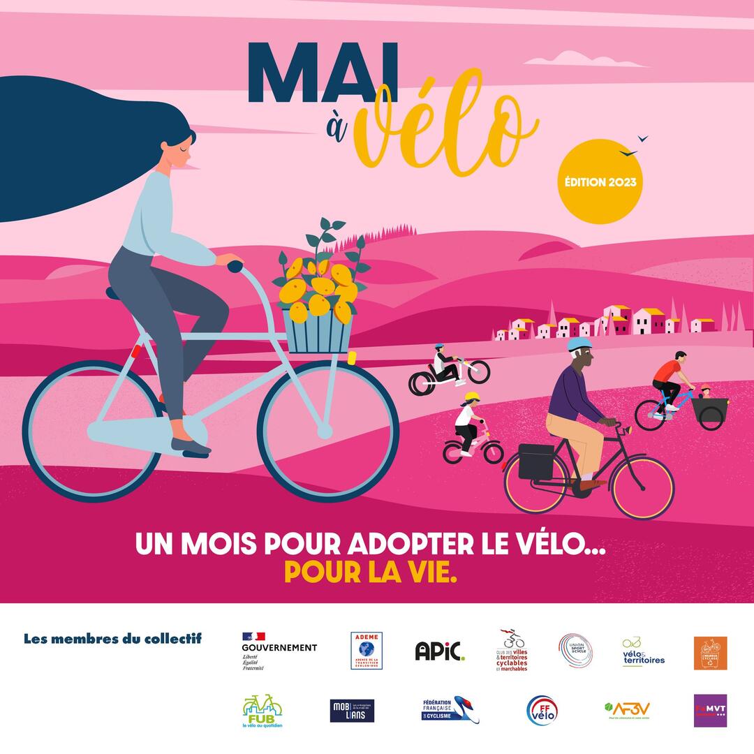 Mai à vélo