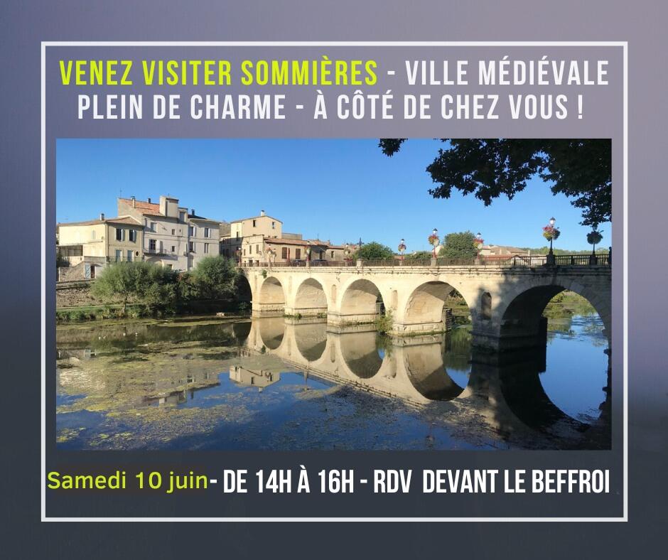 VISITE GUIDÉE INSOLITE À SOMMIÈRES AVEC VISIT'INSOLITE