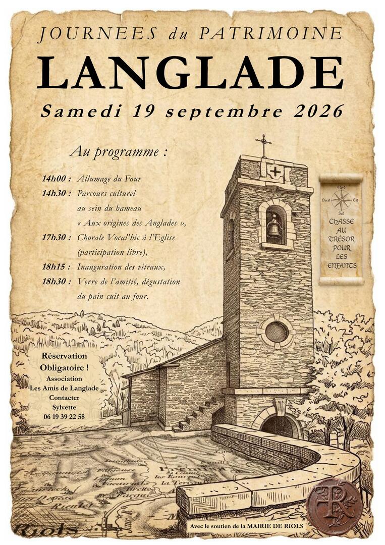 Affiche JP LANGLADE 2026