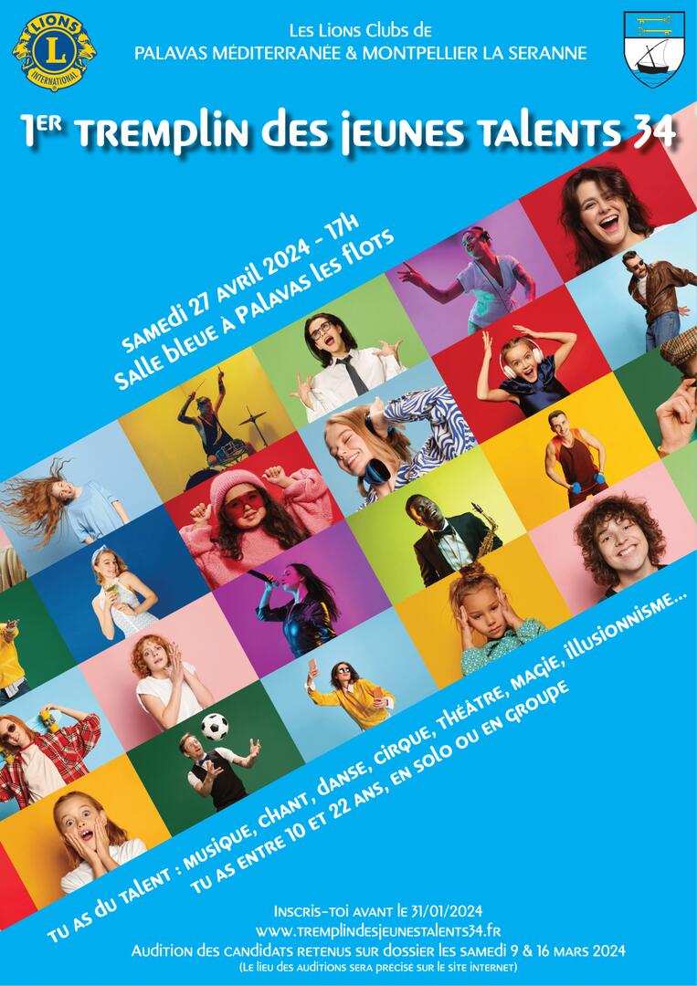 Affiche jeunes talents