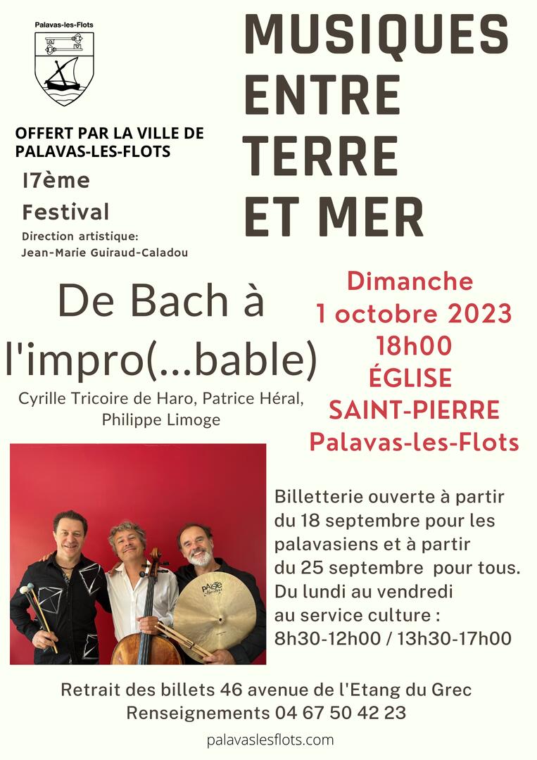 Flyer Musique entre terre et mer