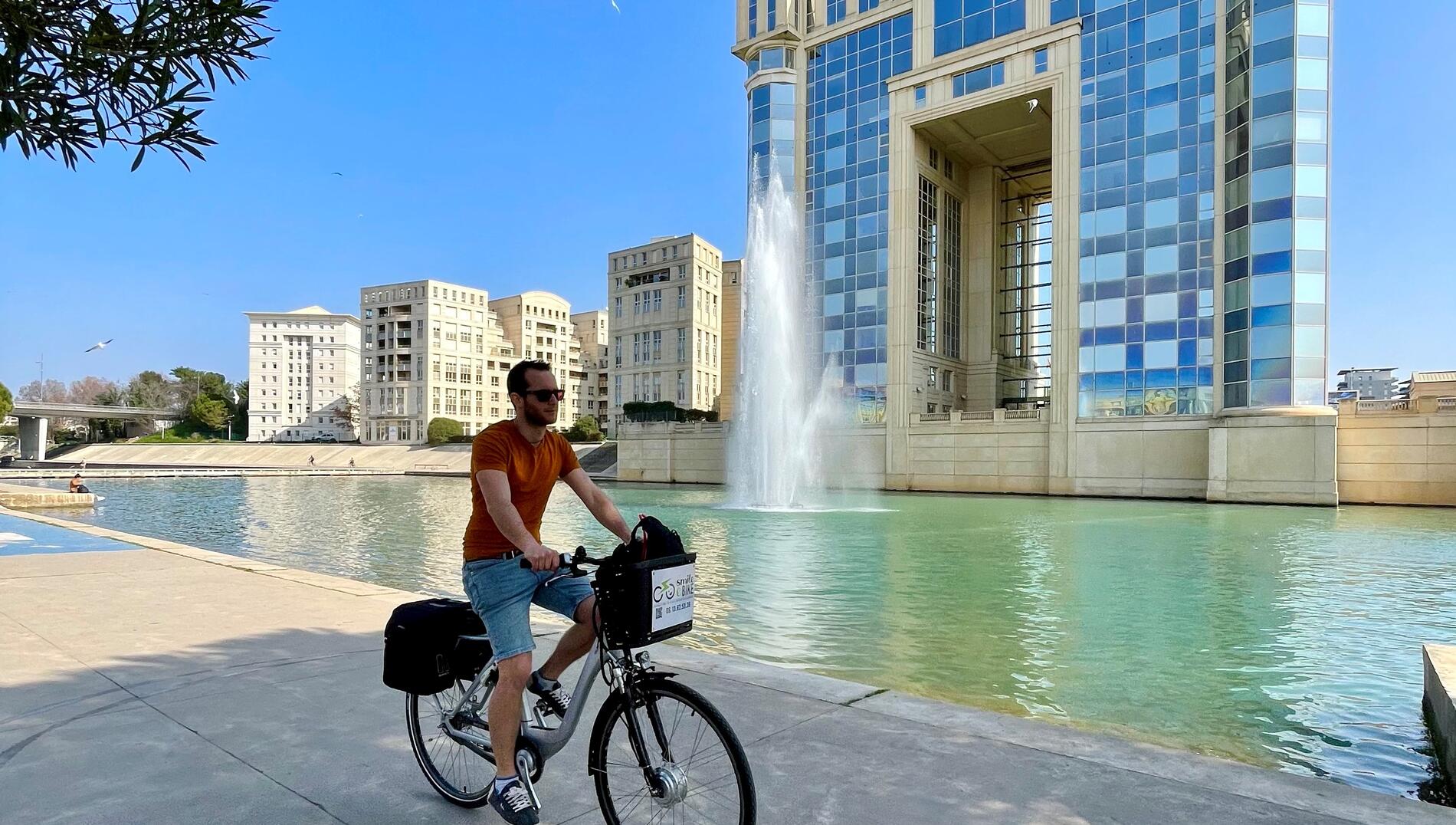 MONTPELLIER ET SES ENVIRONS À VÉLO AVEC SMILE EBIKE