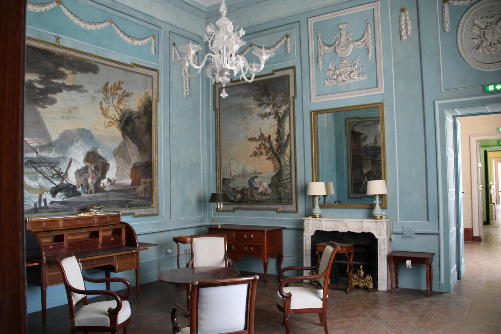 Château de Castries intérieur