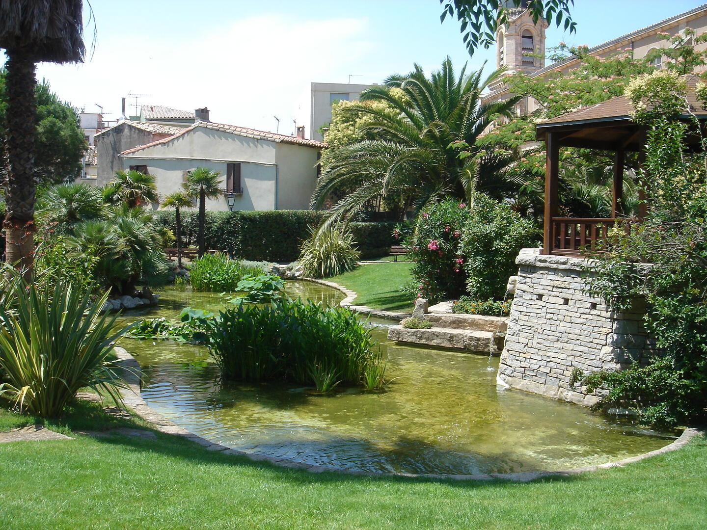 Jardin Saint-Pierre © OTPALAVAS